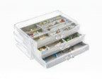 3-Drawer Acrylic Jewelry Organizer Box for Women